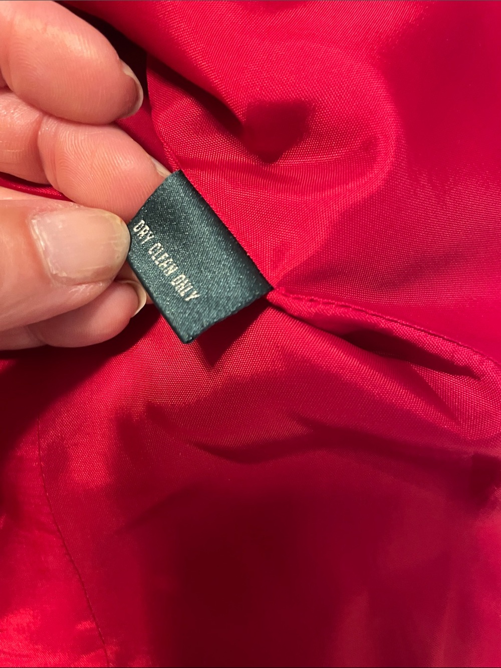 Lauren Ralph Lauren Red riding Cropped Blazer with Black Collar - Picture 6 of 7